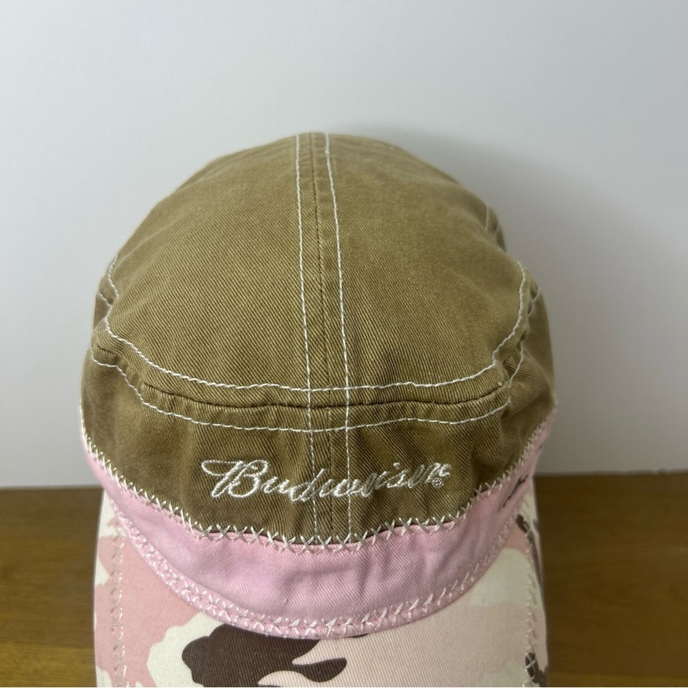 Pink and Tan Camouflage Hat - Picture 5 of 7
